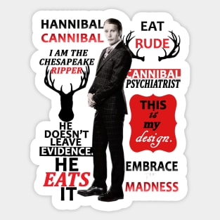 Hannibal Sticker